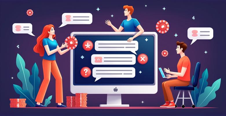 Online casino live chat support